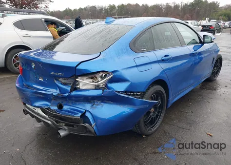 2017 BMW 440I Gran Coupe xDrive from USA, damaged, VIN WBA4E5C57HG189334